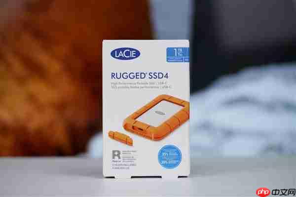 支持雷电5！希捷LaCie Ruggged SSD4 1TB固态硬盘图赏