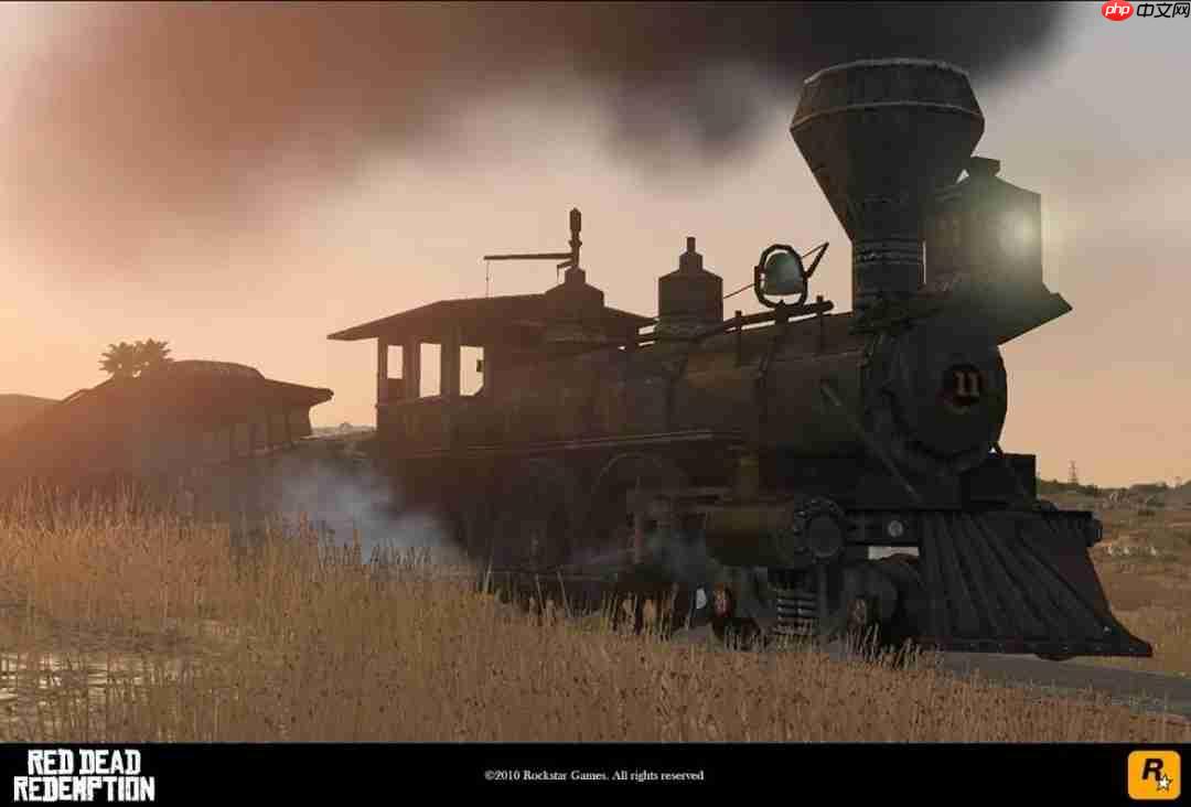 前R星员工公开《荒野大镖客：救赎》早期开发画面截图