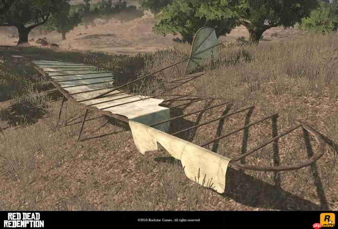 前R星员工公开《荒野大镖客：救赎》早期开发画面截图