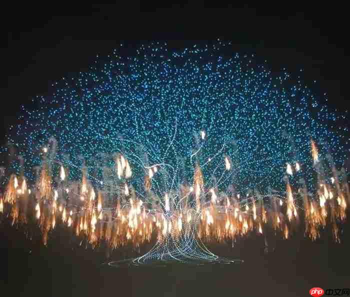 近 1.6 万架无人机同时升空，浏阳无人机烟花秀创两项吉尼斯世界纪录