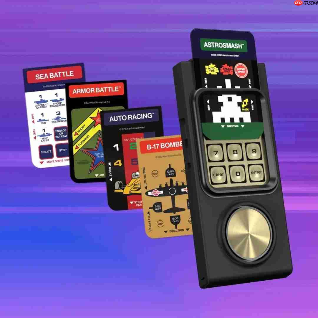 雅达利推出全新游戏主机：售价150美元 内置45款游戏