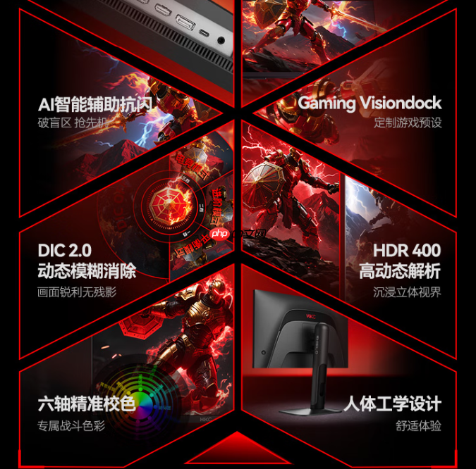 HKC神盾三代UG25HF预售开启：原生500Hz高刷FastTN面板，3499元剑指职业电竞