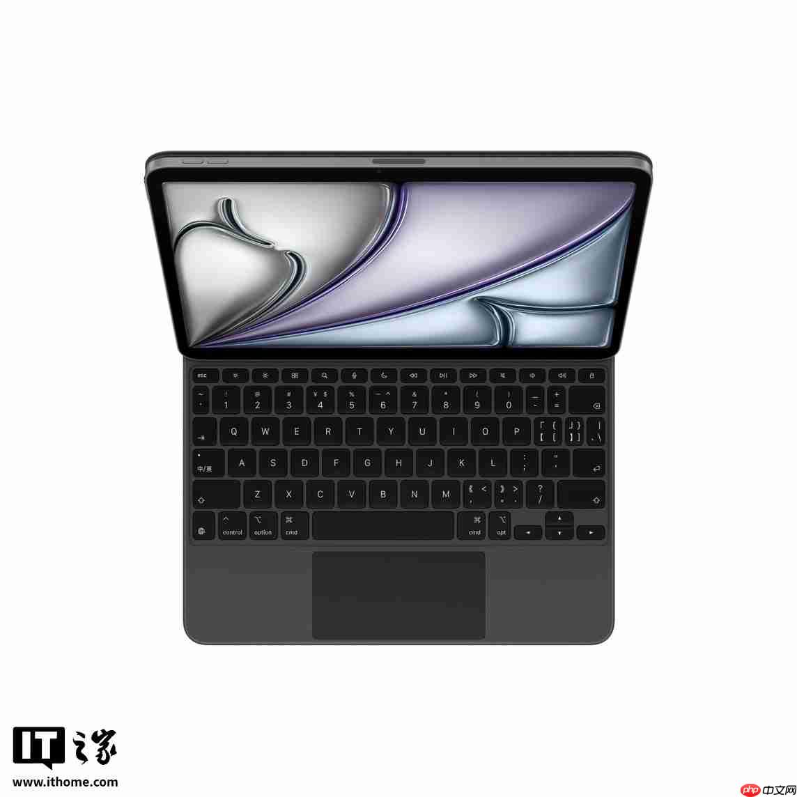 苹果推出黑色款 iPad Air 专用妙控键盘，2199 元起