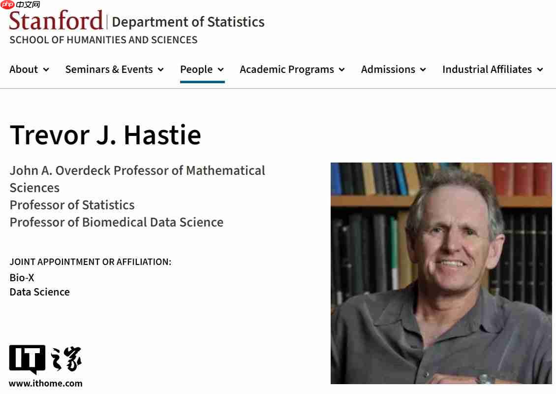 邹晖成为首位获得统计学奠基人奖的中国人