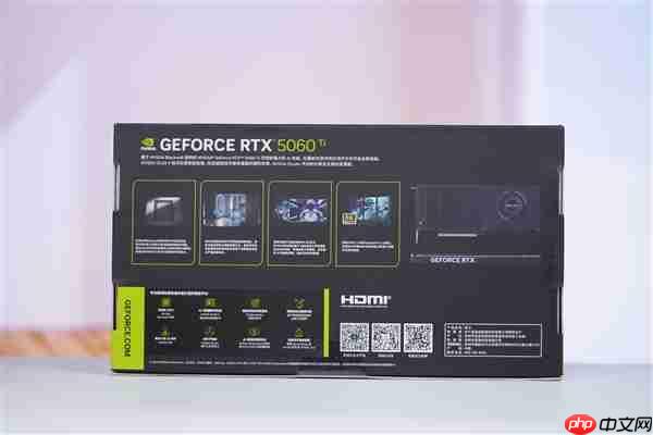 史上唯一单槽 2cm极致超薄！影驰RTX 5060 Ti无双MAX图赏