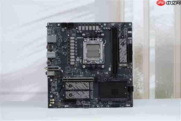 支持多种CPU调整外频！微星B850MPOWER主板图赏