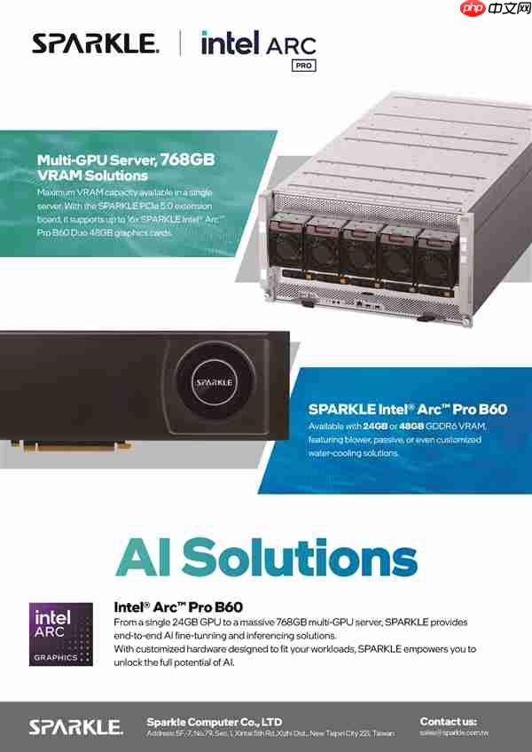 撼与打造最强Intel专业显卡工作站：16块双芯卡、768GB显存、10千瓦电源