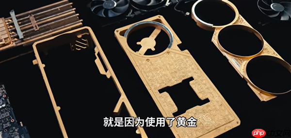 揭秘全球唯一黄金版RTX 5090D！6公斤黄金 神秘大佬买走