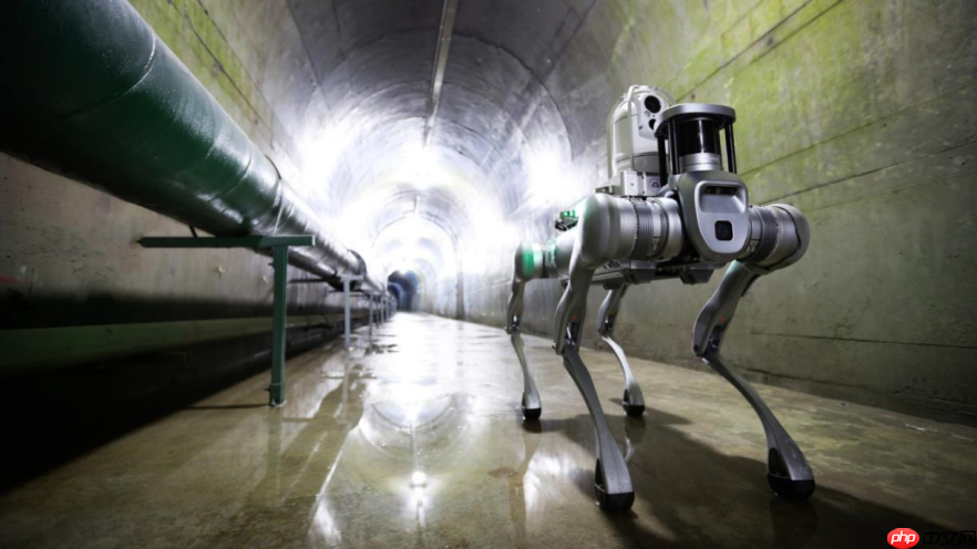 我国第三大水电站“溪洛渡水电站”实现机器人廊道巡检全覆盖