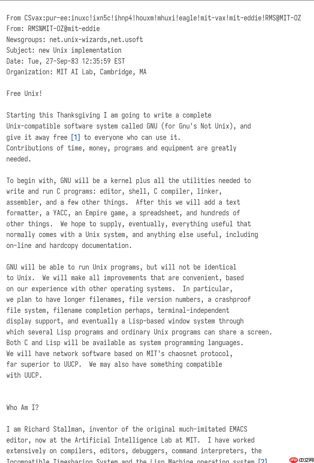 GNU 项目 42 岁生日快乐！