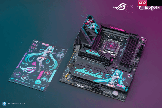 冲破次元壁 华硕X870E RO姬×初音未来版主板火热预约中