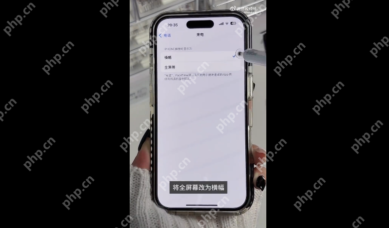 iPhone灵动岛怎么打开 iPhone灵动岛正确打开方式 - php中文网