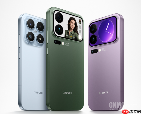 小米17 Pro系列首发光影猎人950L传感器 代号逆光之王