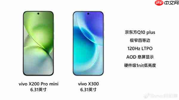 vivo X300核心配置曝光 首发天玑9500影像配置拉满