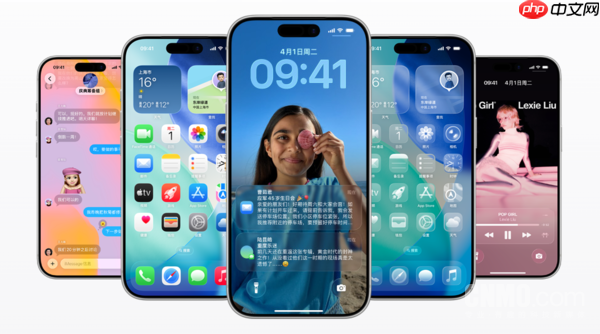 iOS 26“液态玻璃”设计翻车 被嘲图标太大 像老年机界面