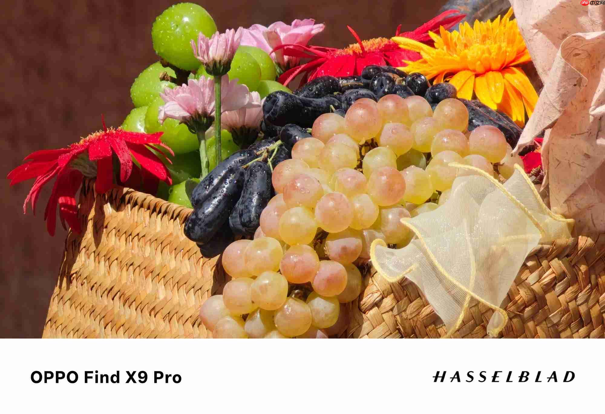 画质革命！OPPO Find X9系列释出2亿像素样张