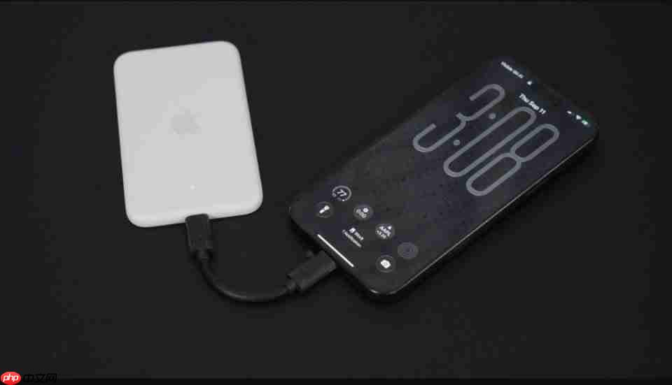 卖799元？苹果推出iPhone Air 专用磁吸充电宝