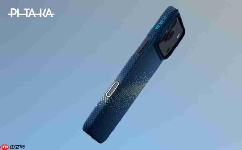 PITAKA发布iPhone17系列芳纶纤维手机壳，带来全新纹路浮光跃金