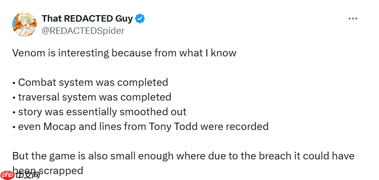 曝《毒液》衍生作已接近开发完成 但因规模或已取消！