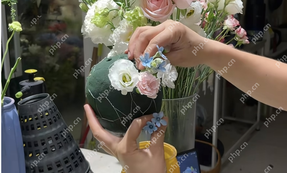 送棒棒糖花束的人很懂浪漫 - php中文网