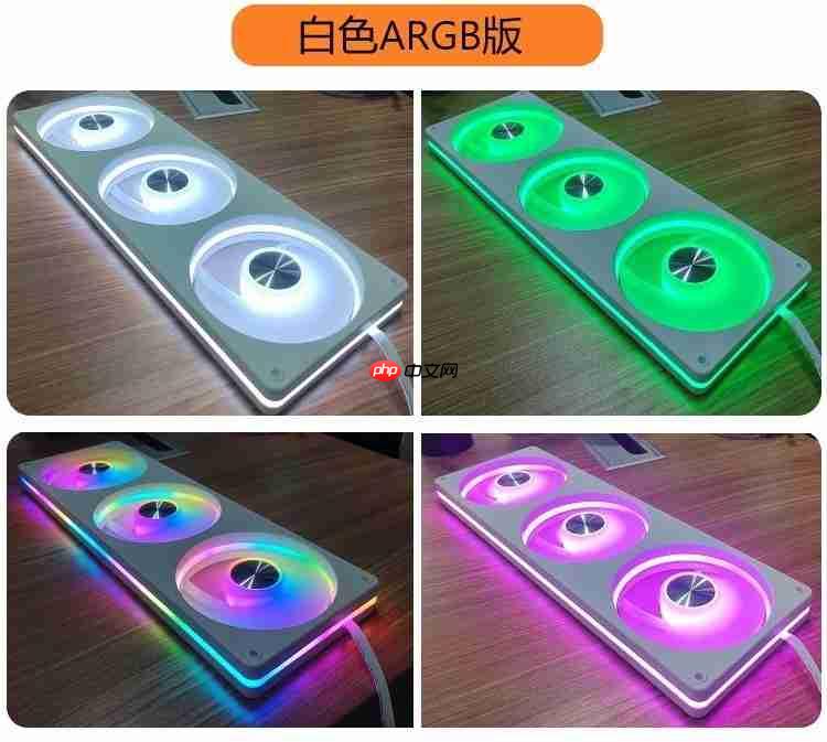 看腻无限镜？九鲨JK-F360一体风扇，突破视觉边界，光效新体验