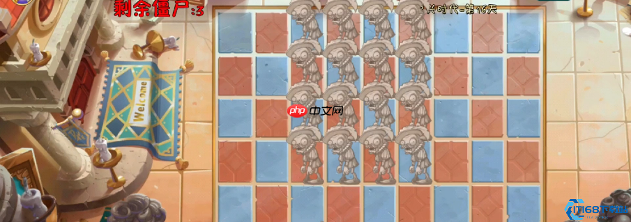 植物大战僵尸2石像迷阵通关秘诀：动态追踪与分区破解法