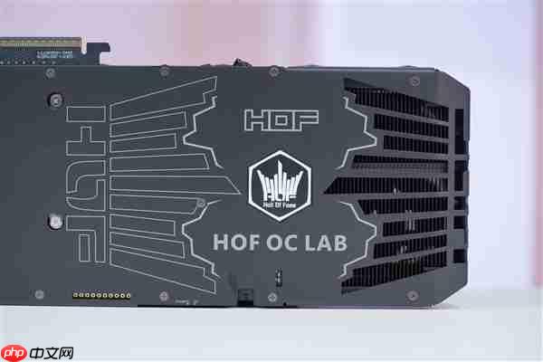 最强非公版！影驰RTX 5070 Ti HOF OC LAB黑魂X显卡图赏