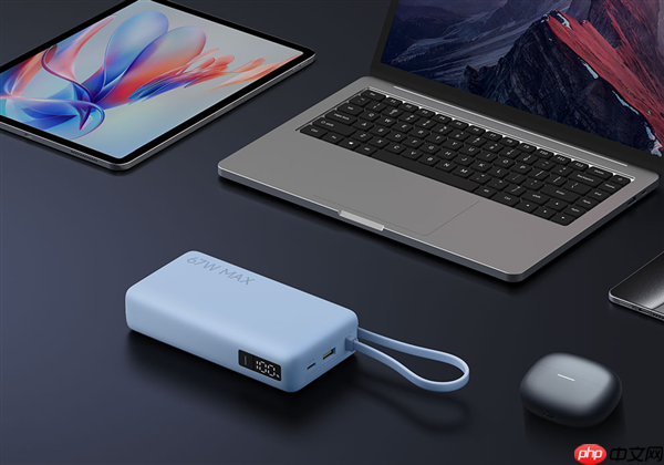 14万余台老款召回后 小米推出新款自带线充电宝20000 67W