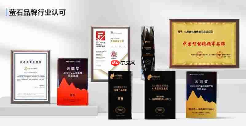 萤石网络获市场地位权威认证：AI智能锁引领者