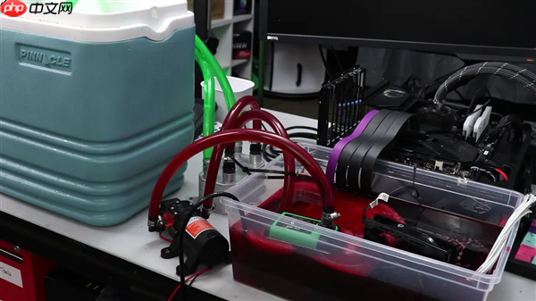 GTX 1060浸在变速箱油中超频！性能飙增16%：拿下Firestrike全球第一