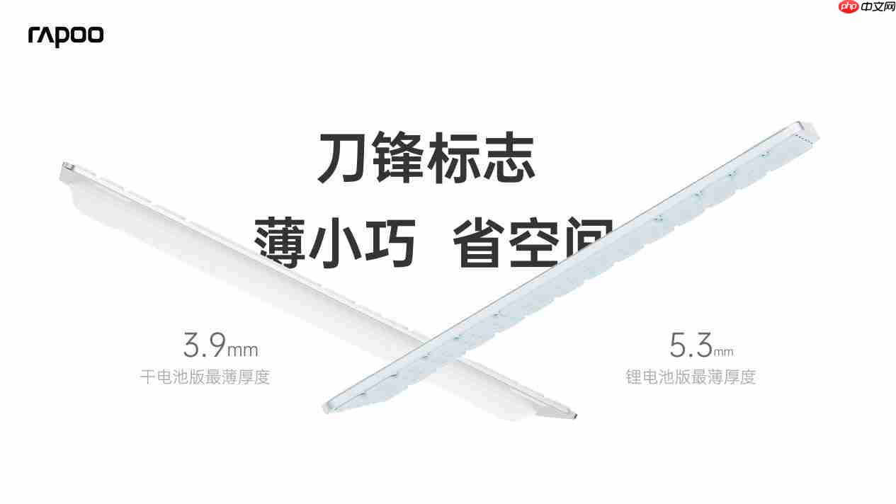 一键AI即问即答，雷柏E9350LAI多模无线刀锋键盘解锁智慧轻办公模式