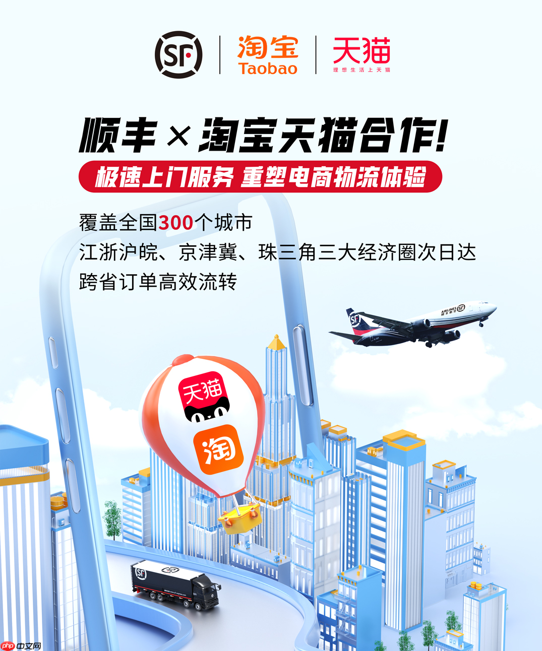 淘宝将在部分商品详情页自动展示“顺丰包邮”服务标识