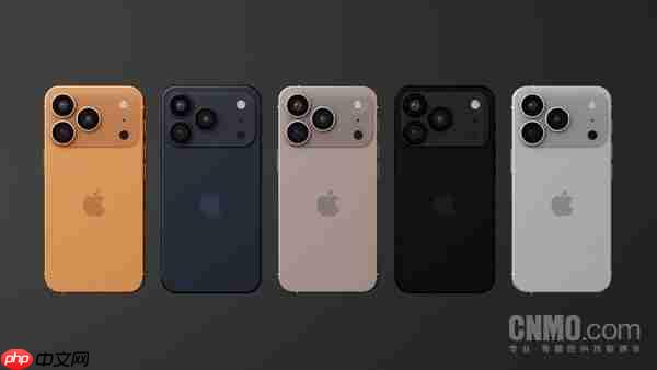 苹果iPhone 17 Pro系列最新渲染图曝光：橙色出必买？