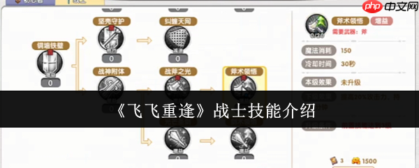 飞飞重逢战士职业全解：从钢铁壁垒到战场主宰的终极指南