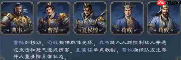 新三国志曹操传新手强力阵容搭配指南