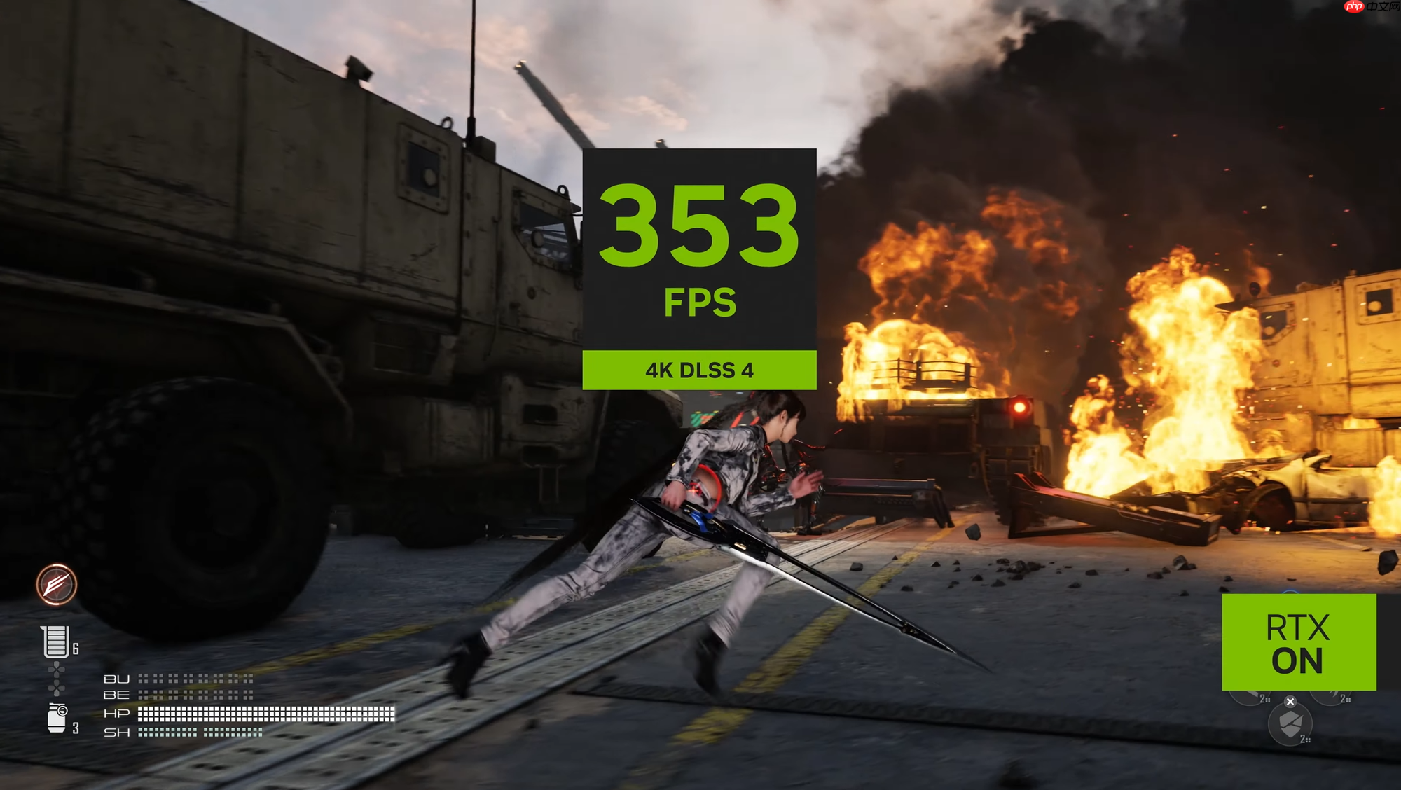 战力全开！华硕5070Ti显卡搭载DLSS4高帧畅玩《剑星》