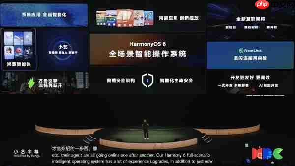 华为开发者大会2025 HarmonyOS 6向阳而生 - php中文网