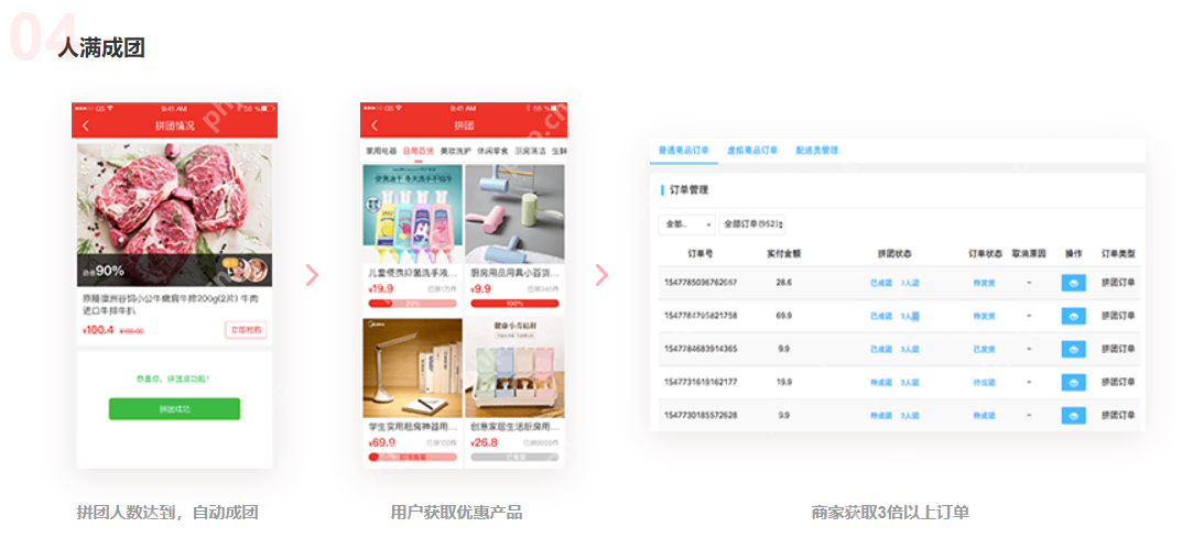 开发类似拼多多的拼团商城系统app要怎么做？