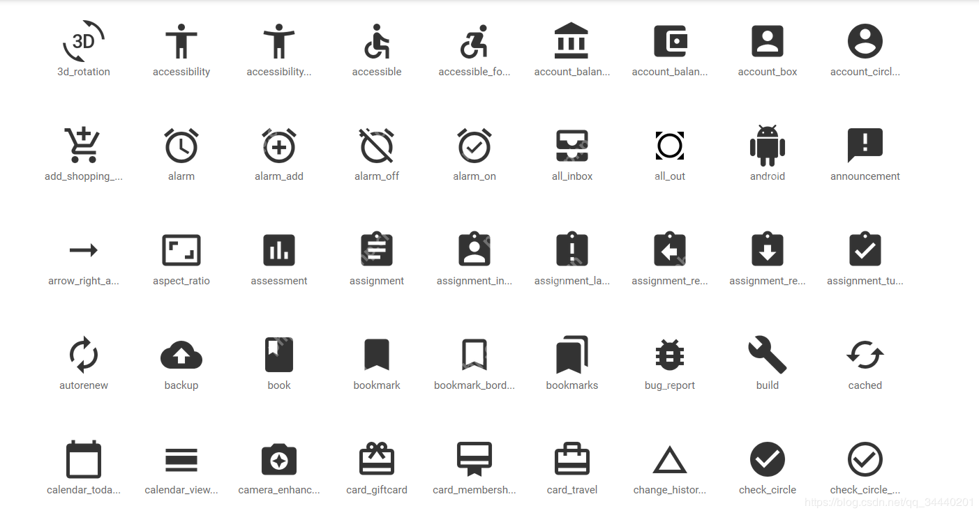 flutter组件2【icons的使用】