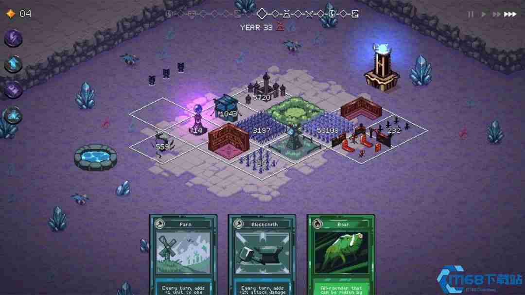 Steam策略新作9Kings定档4月 肉鸽卡牌构筑引爆王国战争