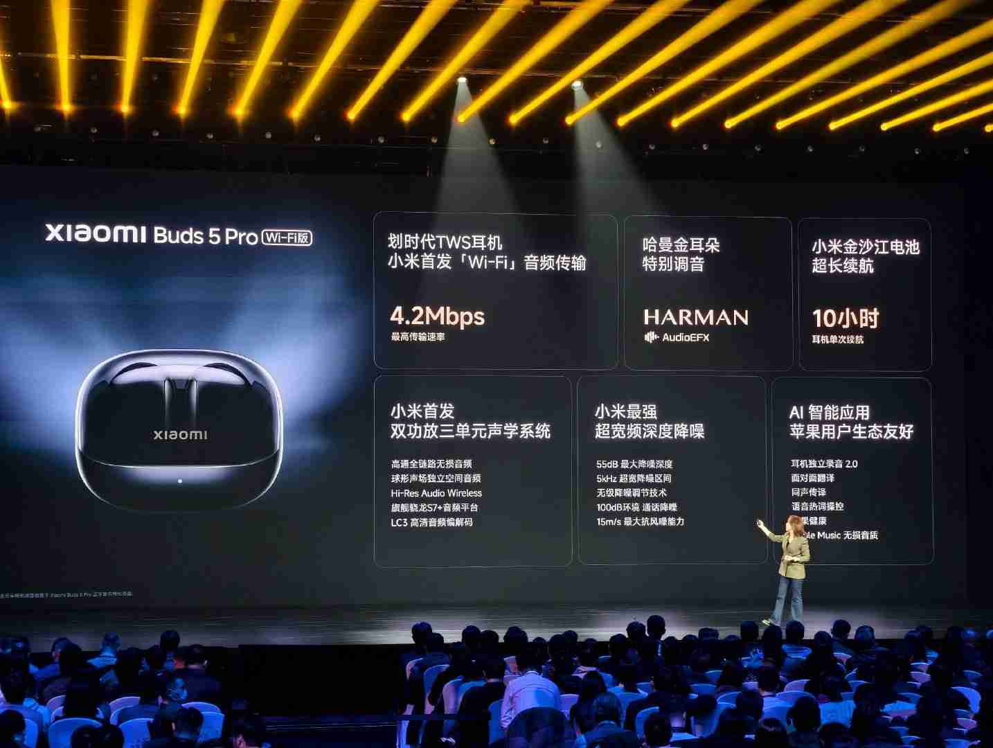 小米Buds 5 Pro发布：1299元起售引领TWS耳机新潮流