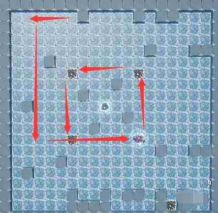 《塔瑞斯世界》冰面迷宫快速通关方法介绍