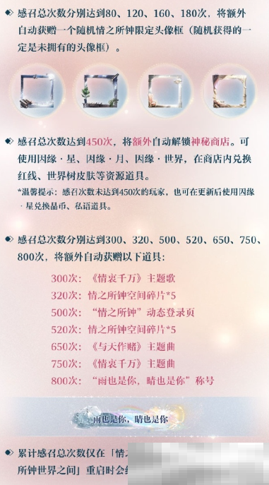 《世界之外》情人节特殊副本“情之所钟”限时开放，系列精彩活动福利同步上线