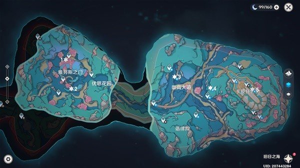 原神4.6旧日之海5个黄金大鮟鱇解谜位置一览