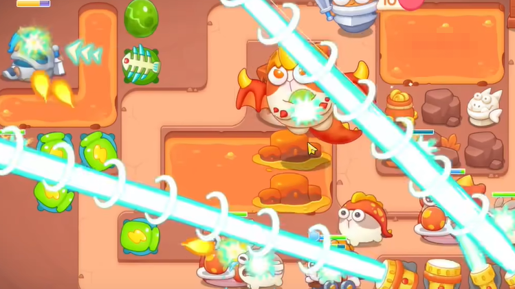 保卫萝卜4饿龙传说第60关玩法指南