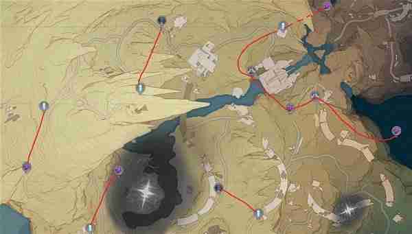 《鸣潮》凝夜白霜套装声骸刷取线路详细分析