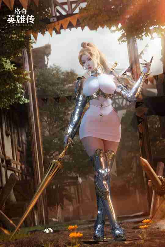 橙发御姐圣骑士！《洛奇英雄传》新角色内文COS美照曝光！
