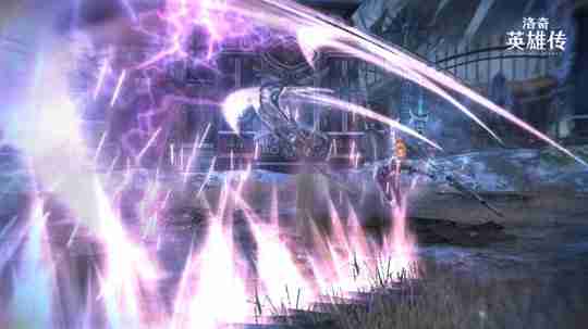 圣枪女骑士！《洛奇英雄传》新角色“内文”技能姿态欣赏！