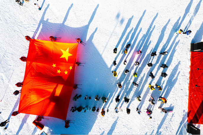 中国奥地利冰雪文化交融 山西陵川变身中国“阿尔卑斯”