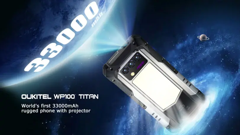 Oukitel 发布多款三防手机：WP200 Pro 内置可拆卸带屏蓝牙耳机，WP100 Titan 内置 33000mAh 电池